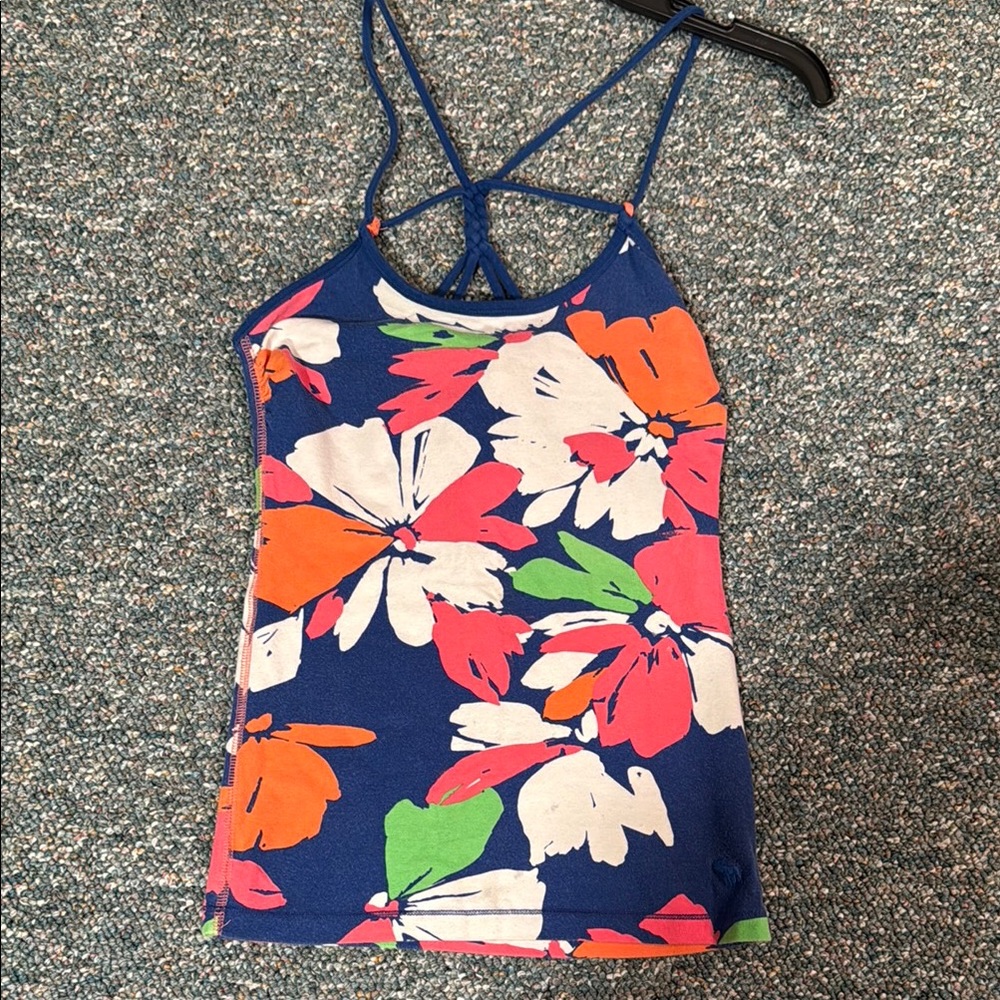 Floral Strappy Tank Top - Abercrombie kids